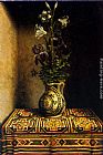 Hans Memling Marian Flowerpiece painting